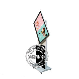 Ротатабельный дисплей 65&quot; рекламы киоска экрана касания ЛКД строение В Вифи для шоу выставки